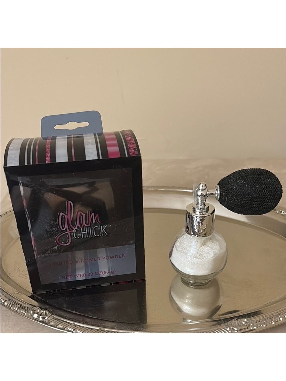 Glam Chick Scented Shimmer Powder NIB